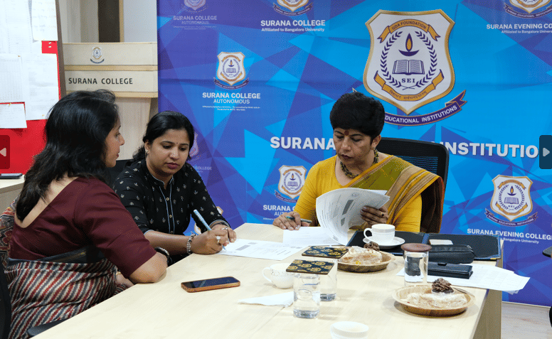 Surana College Bangalore Mou Sign Images photo 13